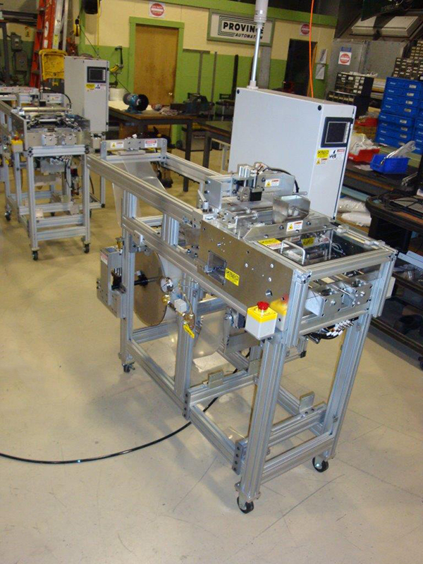 2 small baggers being built in Province Automation shop